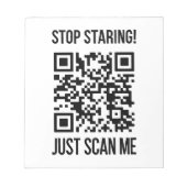 QR-code: Creëer uw toekomst Notitieblok (Voorkant)