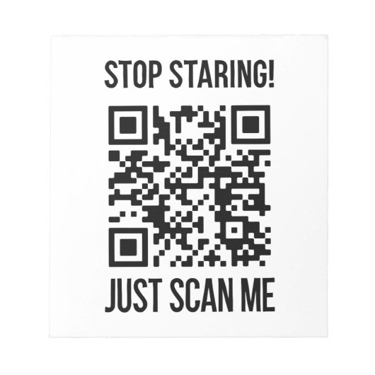 QR-code: Creëer uw toekomst Notitieblok (Voorkant)