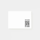 QR-code: Creëer uw toekomst Post-it® Notes (Voorkant)