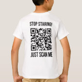 QR-code: Creëer uw toekomst T-shirt (Achterkant)