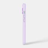 QR Code Custom Tekst Uw Gepersonaliseerde iPhone C iPhone 15 Case (Linkerkant)