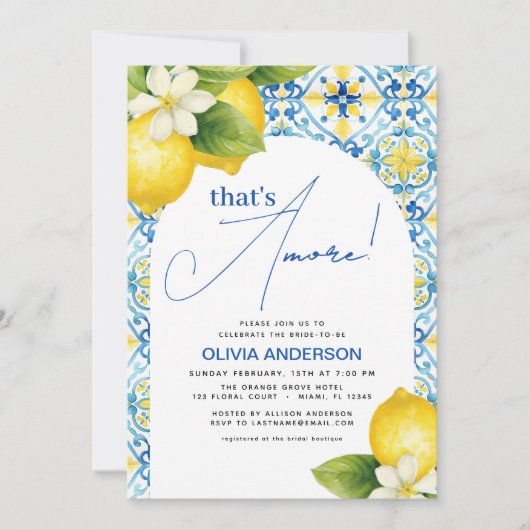 QR-code dat is een meer Italiaans citroen Vrijgeze Kaart (Voorkant)