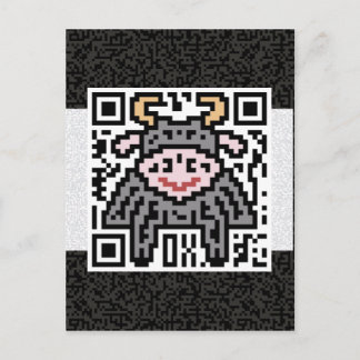 QR-code de Ox Briefkaart