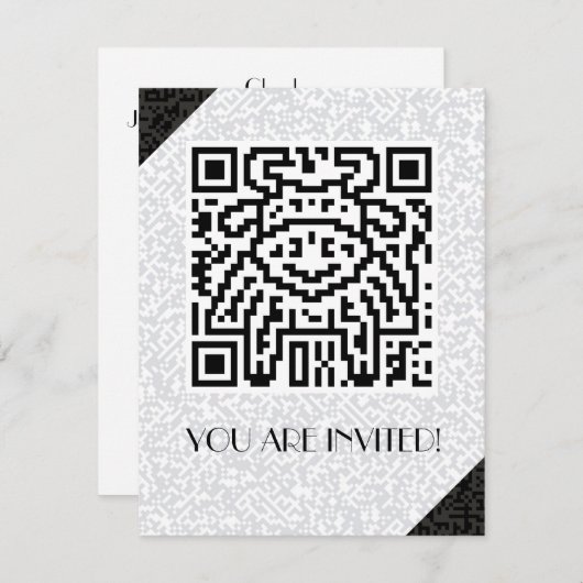 QR-code de Ox Kaart (Voorkant / Achterkant)