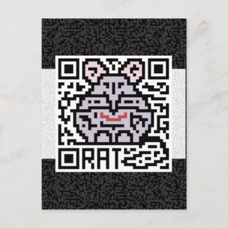 QR-code de rating Briefkaart