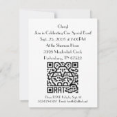 QR-code de rating Kaart (Achterkant)