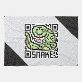 QR-code de slang Theedoek (Horizontaal)