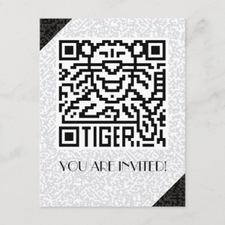 QR-code de tijger Kaart