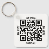  QR-code Deel alles onmiddellijk! - Sleutelhanger (Voorkant)