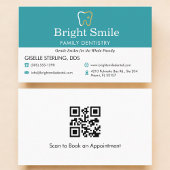 QR Code Dental Office Dentistry  Visitekaartje