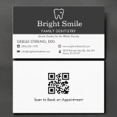QR Code Dentist Dental Dentistry Visitekaartje