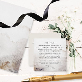 QR-code Details Seashell Sandy Beach Informatiekaartje