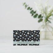 QR Code | Diamant + Opal Luxe High End | Visitekaartje (Staand voorkant)