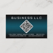 QR CODE: digitaal lezen Visitekaartje (Achterkant)