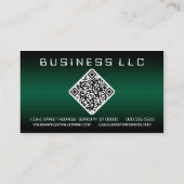 QR CODE: digitaal lezen Visitekaartje (Achterkant)