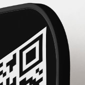 QR-code, Digitale Elektronica Pickleball Paddle (Links Detail)