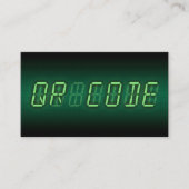 QR-CODE (digitale uitlezing) Visitekaartje (Voorkant)