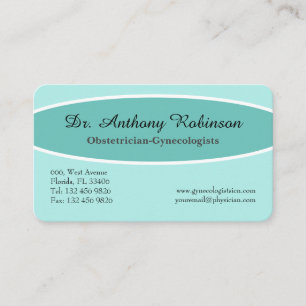 QR code Doctor Blauwgroen Visitekaartje