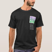 QR Code DoodleDrip.com T-shirt (Voorkant)