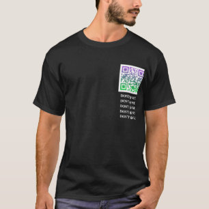 QR Code DoodleDrip.com T-shirt