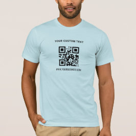 QR Code Douane en Promotiezaken T-shirt