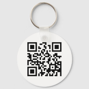 QR-code drink en bestuurt niet Sleutelhanger