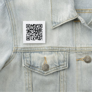 QR Code Eenvoudig Duidelijk en Minimalistisch Mode Naamplaatje