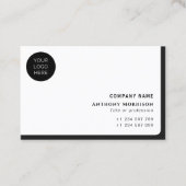 QR-code, eenvoudig te scannen netwerkbedrijf met l Visitekaartje (Voorkant)