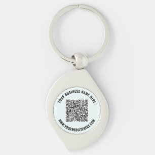 QR-code en Cadeaucode voor speciale Sleutelhanger