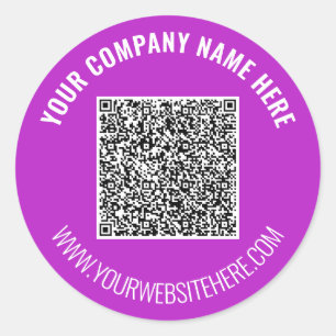 QR Code en de Sticker van de Douanetekst kiest Kle