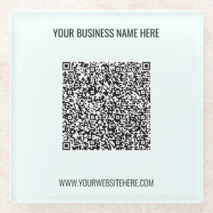QR Code en het Onderzetter van het Douanetekst Zak