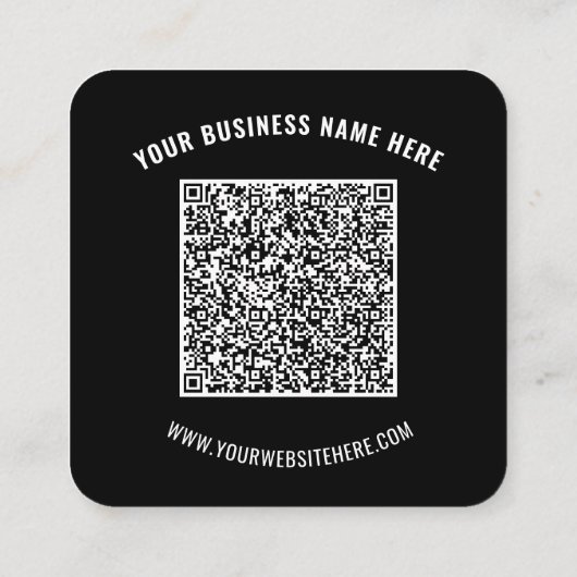 QR Code en het Visitekaartje van de Douanetekst ki (Achterkant)