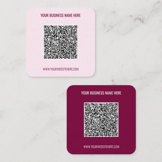 QR Code en het Visitekaartje van de Douanetekst ki (Voorkant / Achterkant)