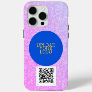 QR-code en logo iPhone 15 Pro Max Hoesje
