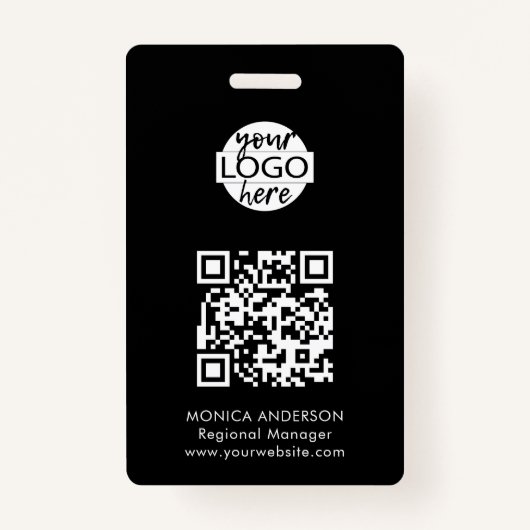 QR Code Event Badge (Voorkant)