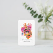 QR Code- Eye Yoga Reiki Wellness Visitekaartje (Staand voorkant)