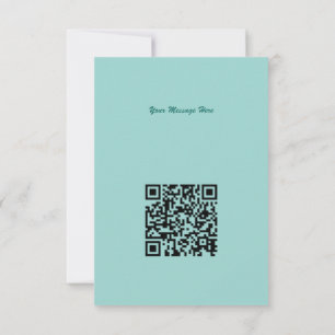 Qr Code Fashionable Black Danser Girl Silhouette Kaart