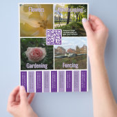 QR-code flyer (Hand)