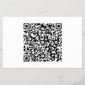 qr code Flyer (Voorkant)