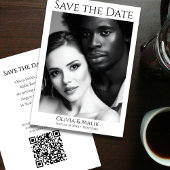 QR-code Foto Bewaar de Datum Save The Date