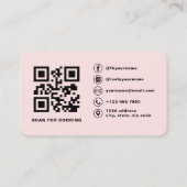 QR Code Foto Nagel Specialist Visitekaartje (Achterkant)
