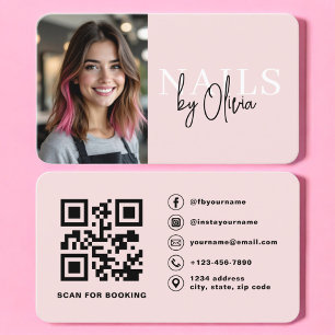QR Code Foto Nagel Specialist Visitekaartje