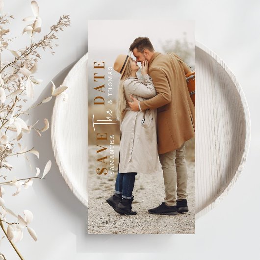 QR Code Foto Opslaan van de datum bruiloft uitnodi Save The Date