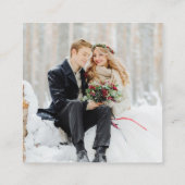 QR-code foto RSVP Informatiekaartje (Achterkant)