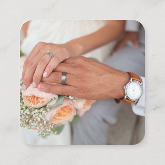 QR-code Foto RSVP Informatiekaartje (Achterkant)