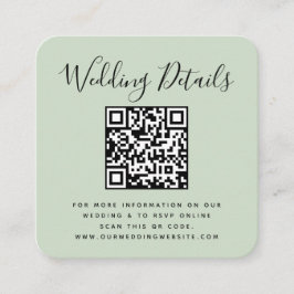 QR-code Foto RSVP Informatiekaartje