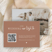 QR Code Foto Rustic Weddenschap - Bijlage