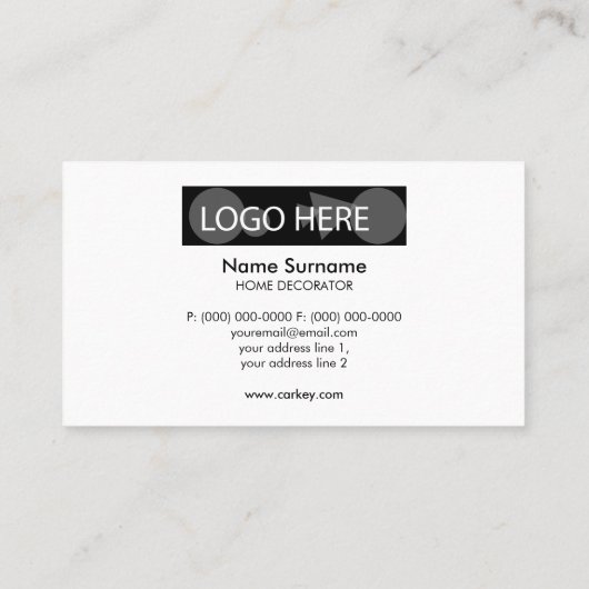 Qr-code Foto toevoegen Invoegen Logo Een auto hure Visitekaartje (Achterkant)