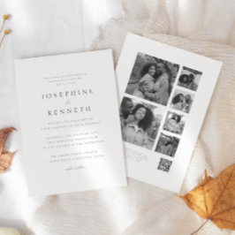 QR-code fotocollage Christelijk alles in één bruil Kaart