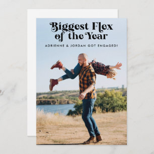 QR Code Funny Foto Verloving Aankondiging